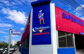 Fachada do Supermercado Bandeirante Mirassol
